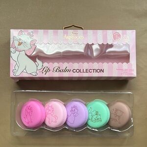 Last chance B4 donating. NEW! Disney Aristocats Macaron cookie Lip Balm Set